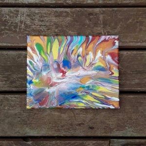 Original Acrylic Abstract Decor Art